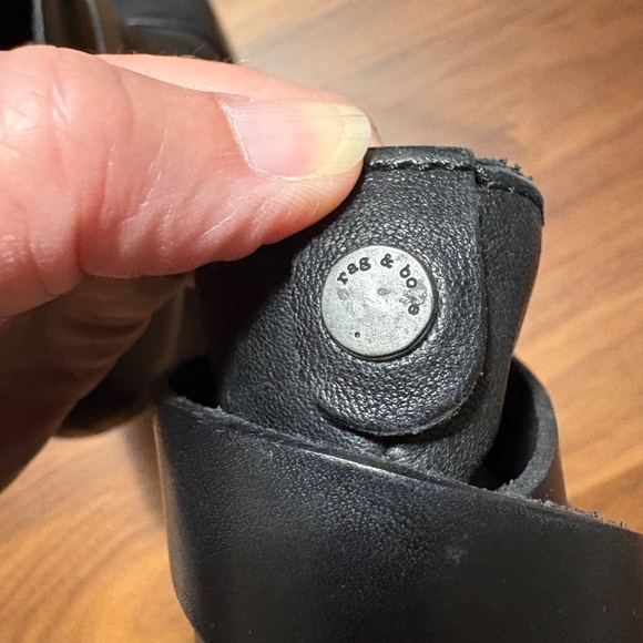 Rag & Bone leather booties - size 38 1/2 - Picture 8 of 10